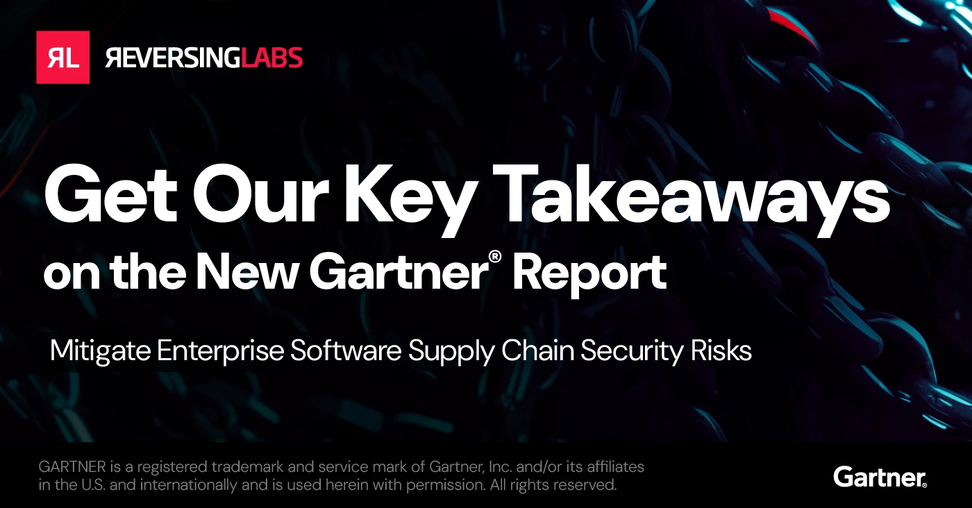 Software supply chain security risks addressed in new Gartner® report