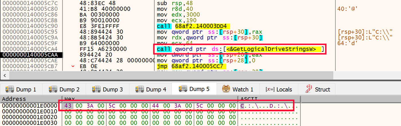 Determine Available Logical Drives