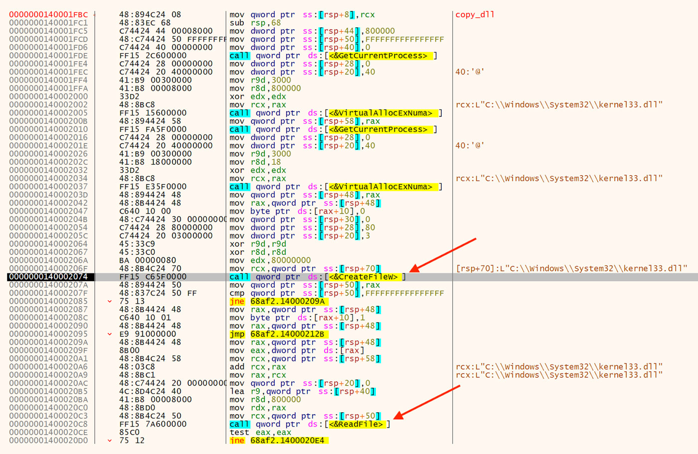 Copy DLL Function