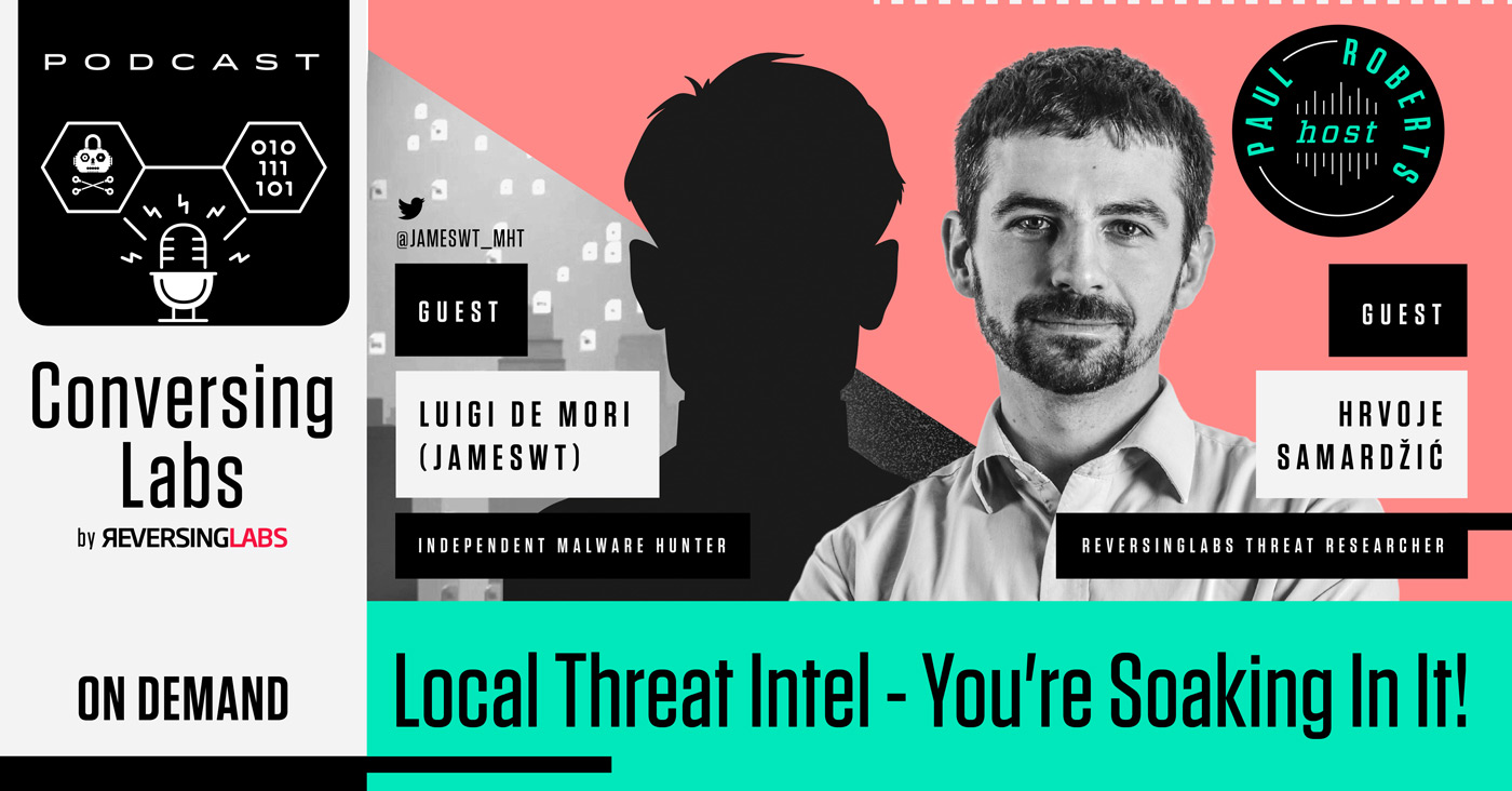 ConversingLabs: Local Threat Intel - You're Soaking In It!