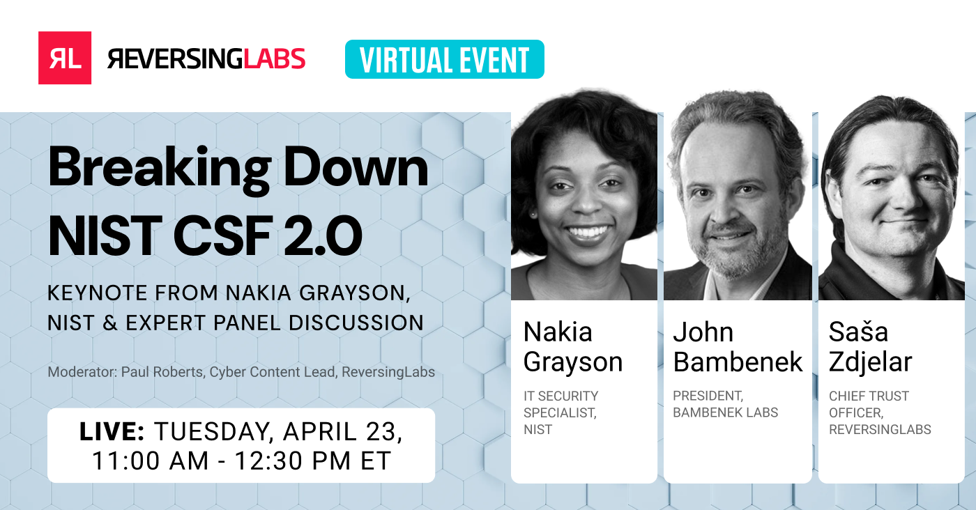 04/23/24 Webinar: Breaking Down NIST CSF 2.0