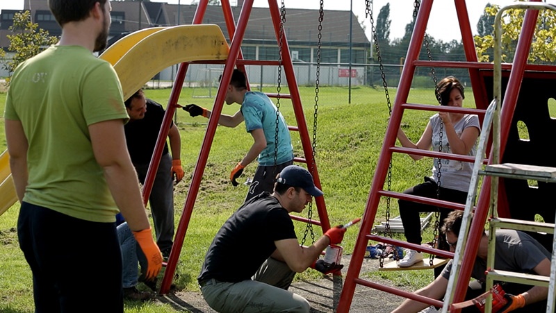 ReversingLabs partnered with SOS Children's Village Croatia for a corporate volunteering event