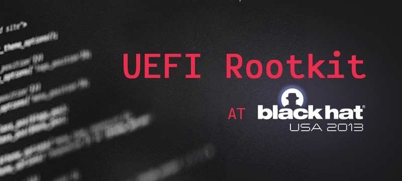 UEFI Rootkit Detection Framework at Black Hat 2013