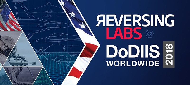 ReversingLabs exhibits at DoDIIS 2018 with our government partner Carahsoft 