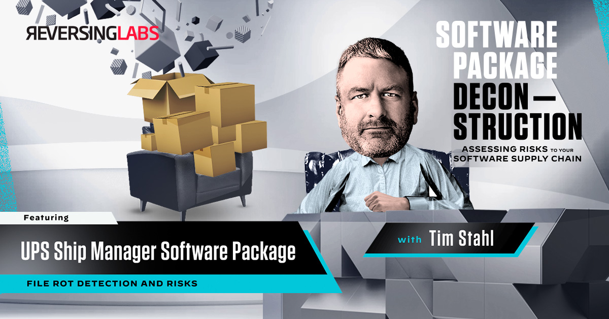 Software Package Deconstruction: Deconstructing UPS Ship Manager