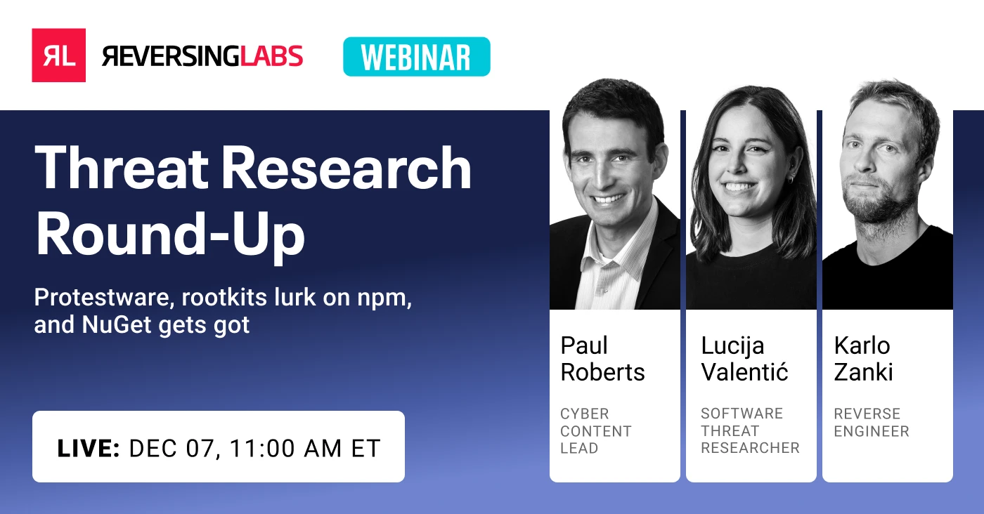 12/7 Webinar: Threat Research Roundup