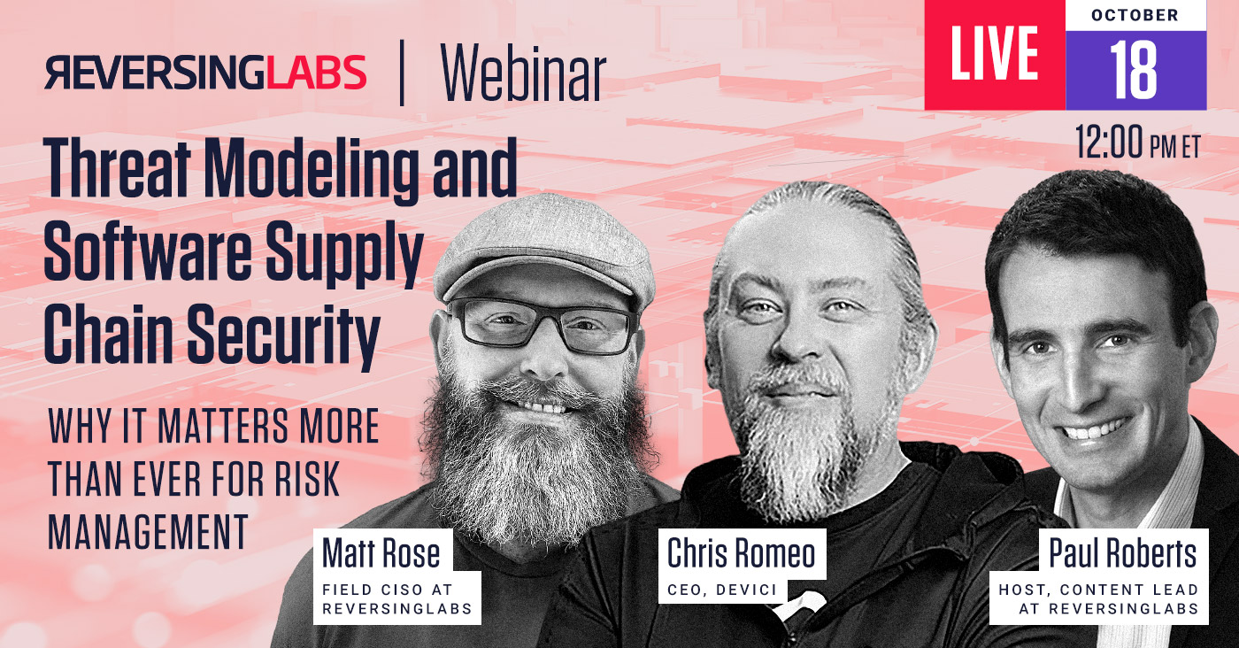 Webinar: Threat Modeling & Software Supply Chain Security