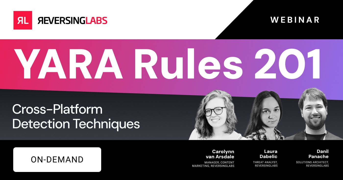 Webinar:YARA Rules 201