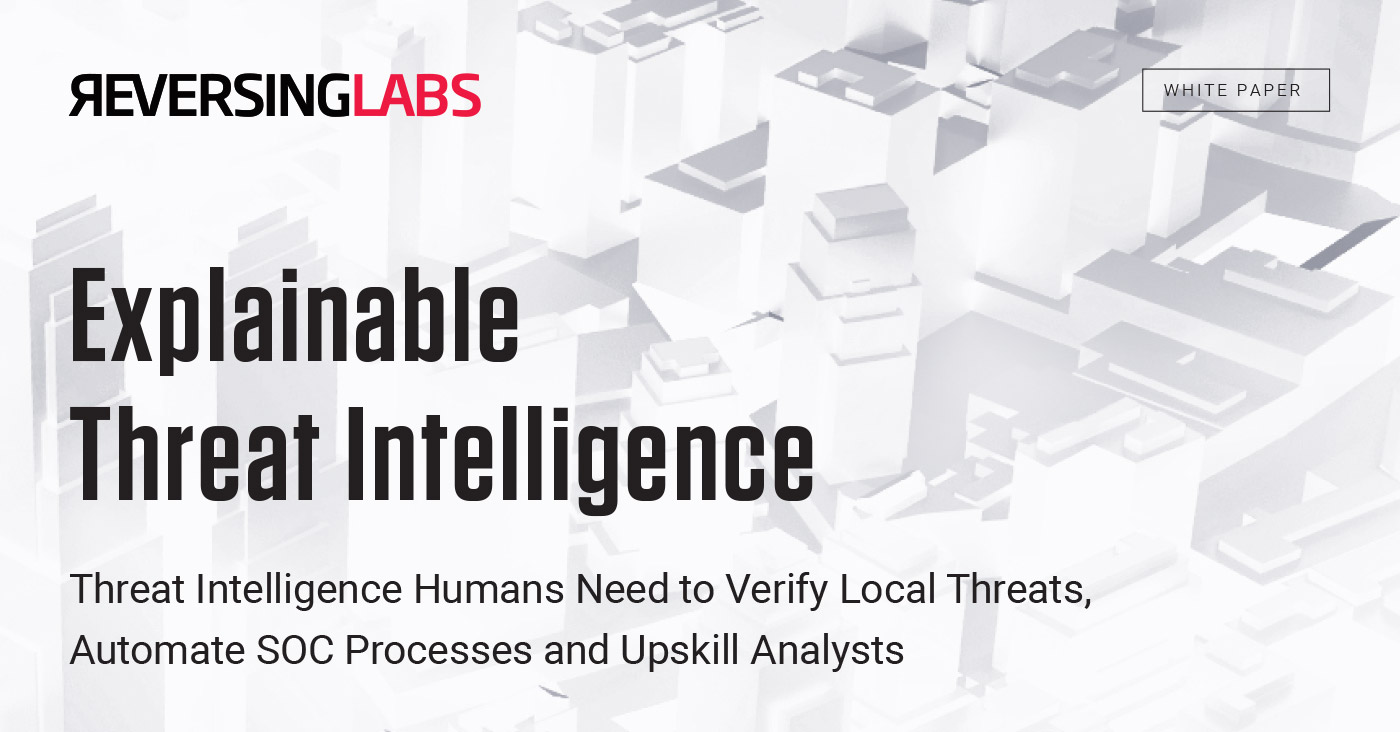 Explainable Threat Intelligence