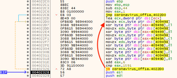 Figure 9: XOR Decoding Process