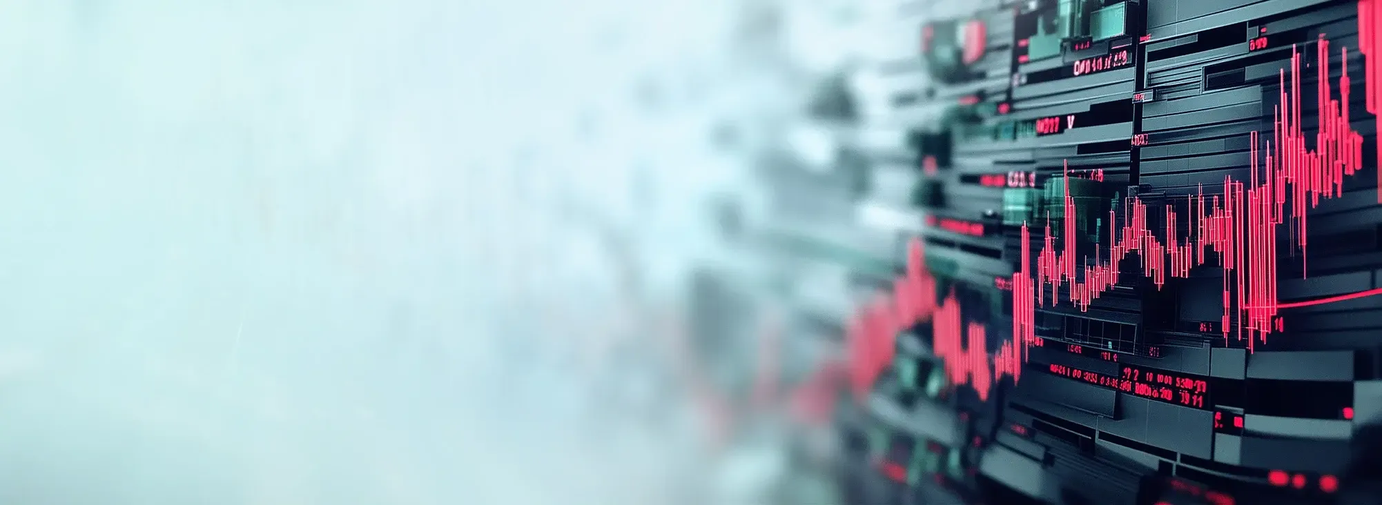 red line trending upwards