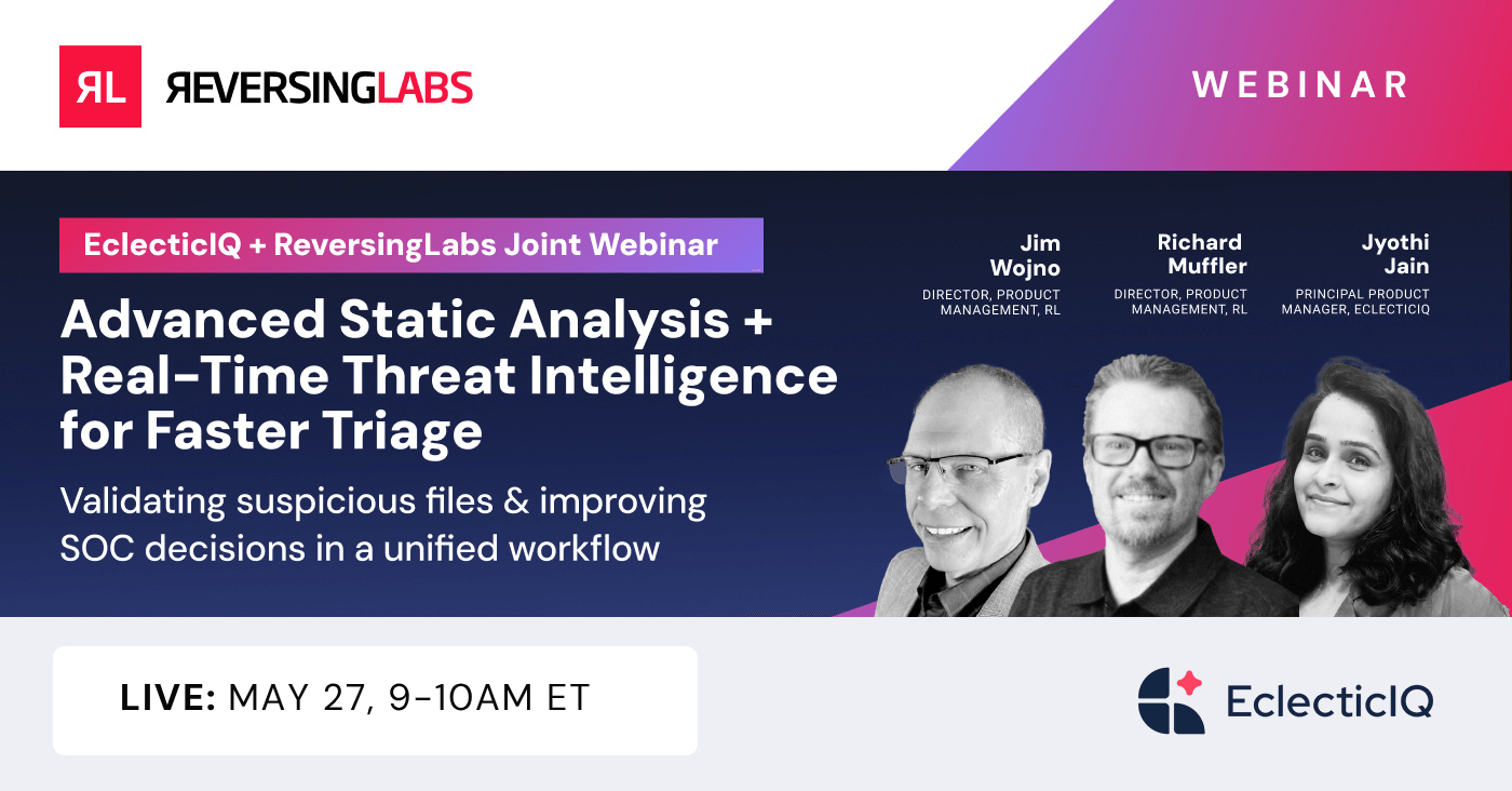 EclecticIQ Webinar_Upcoming