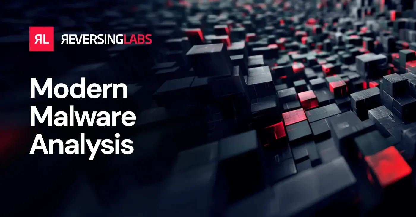 white paper title over black and red cubes