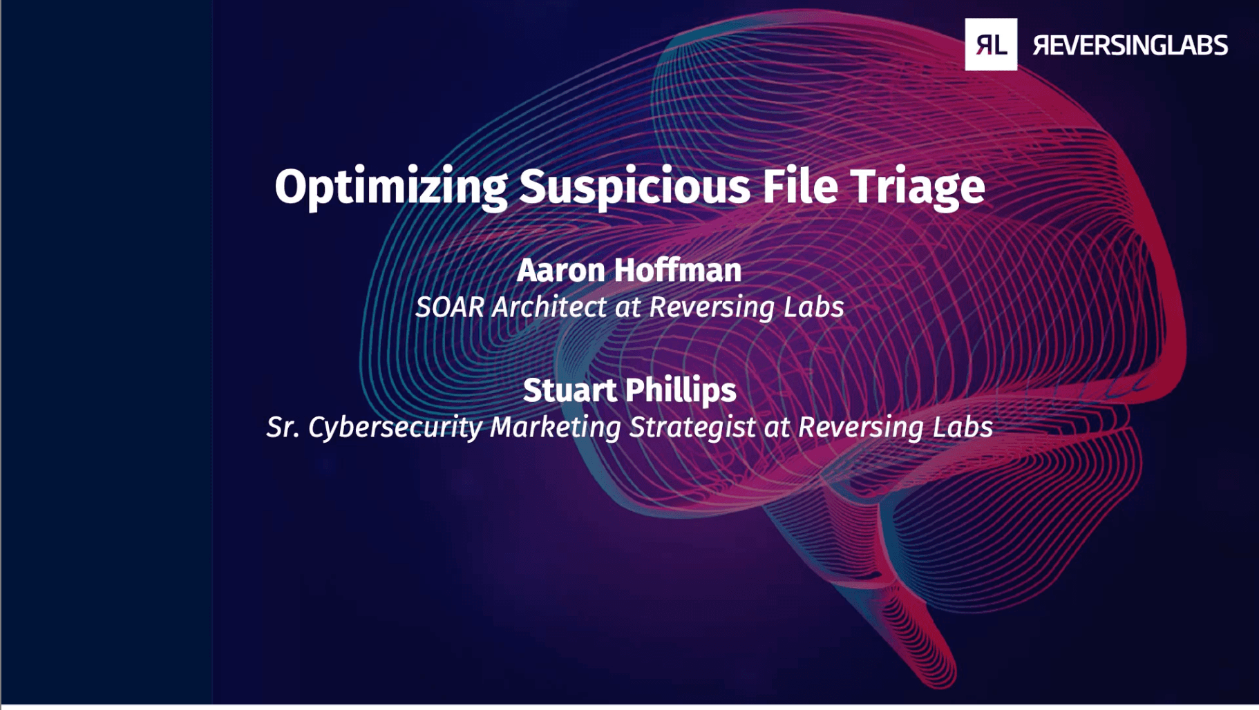 SANs OD - Optimizing Suspicious File Triage