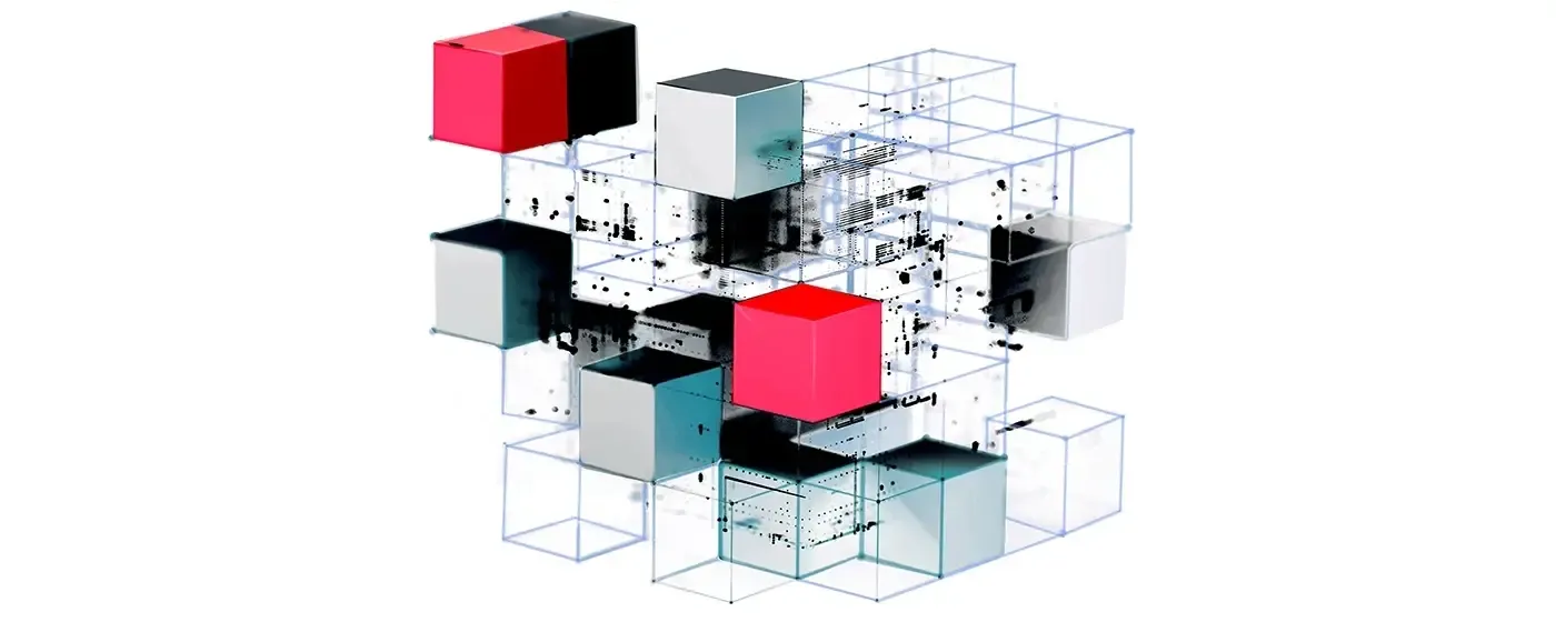 abstract cube cgi art